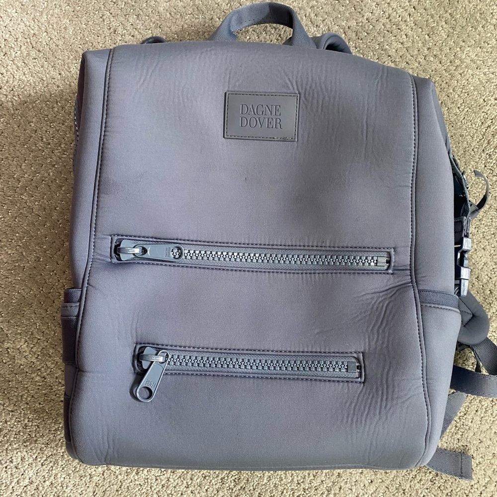 Dagne Dover Blue/ Gray Indi Diaper Backpack